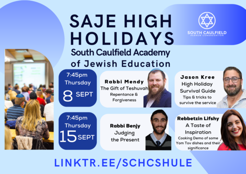 Banner Image for SAJE High Holiday Series