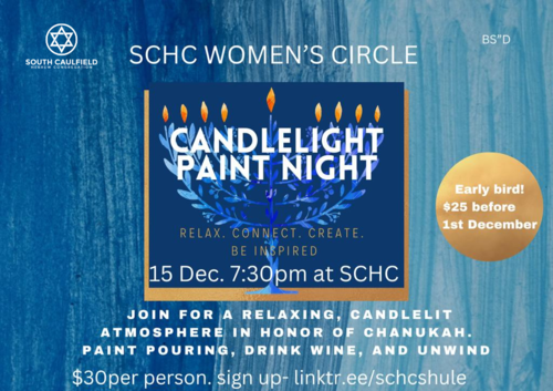 Banner Image for Women's Circle - Candlelight Paint Night