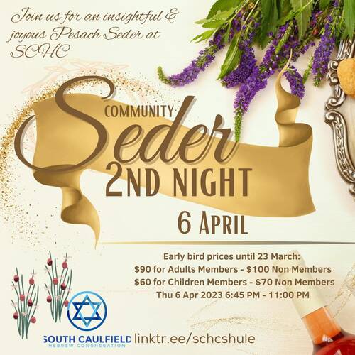 Banner Image for Community Pesach Seder