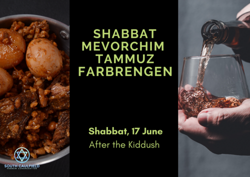 Banner Image for Shabbat Mevarchim Tammuz Farbrengen